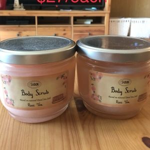 BRAND NEW Sabon body scrub rose